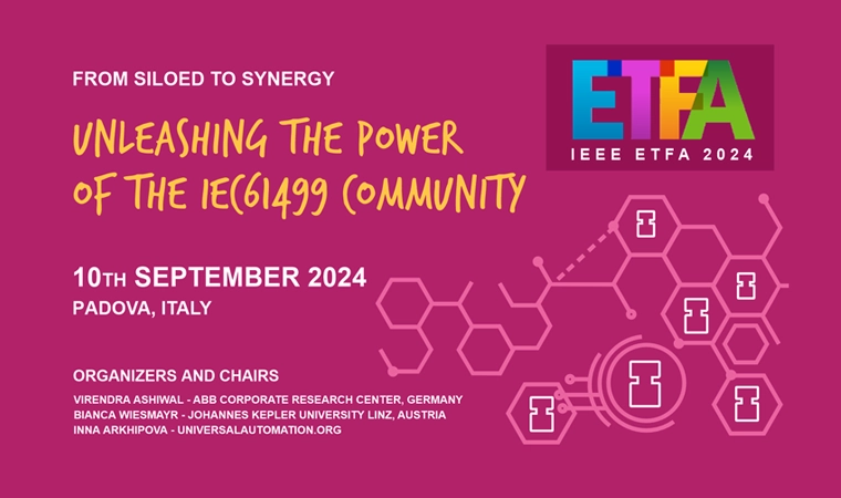 IEEE ETFA 2024 Workshop